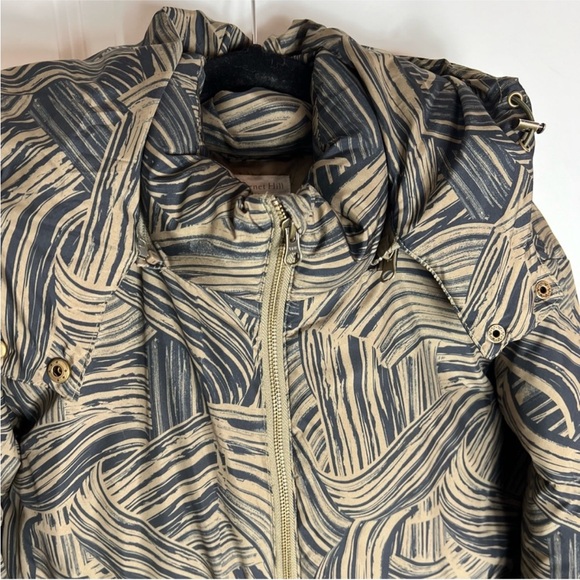 Garnet Hill Printed Down Fill Coat - Picture 6 of 10